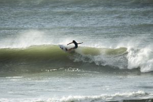 Surfing newgale