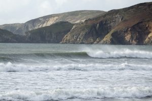 Surfing newgale