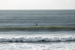 Surfing newgale