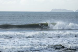 Surfing newgale