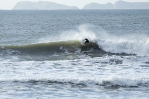 Surfing newgale